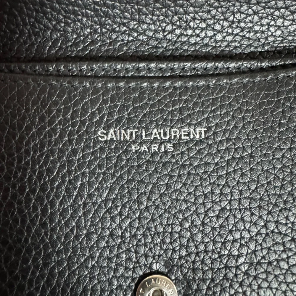 Saint Laurent CASSANDRE Business Bifold Card Holder/ Wallet P0300